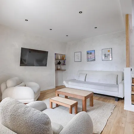 Maison De Charme Au Coeur De Batignolles Lägenhet *